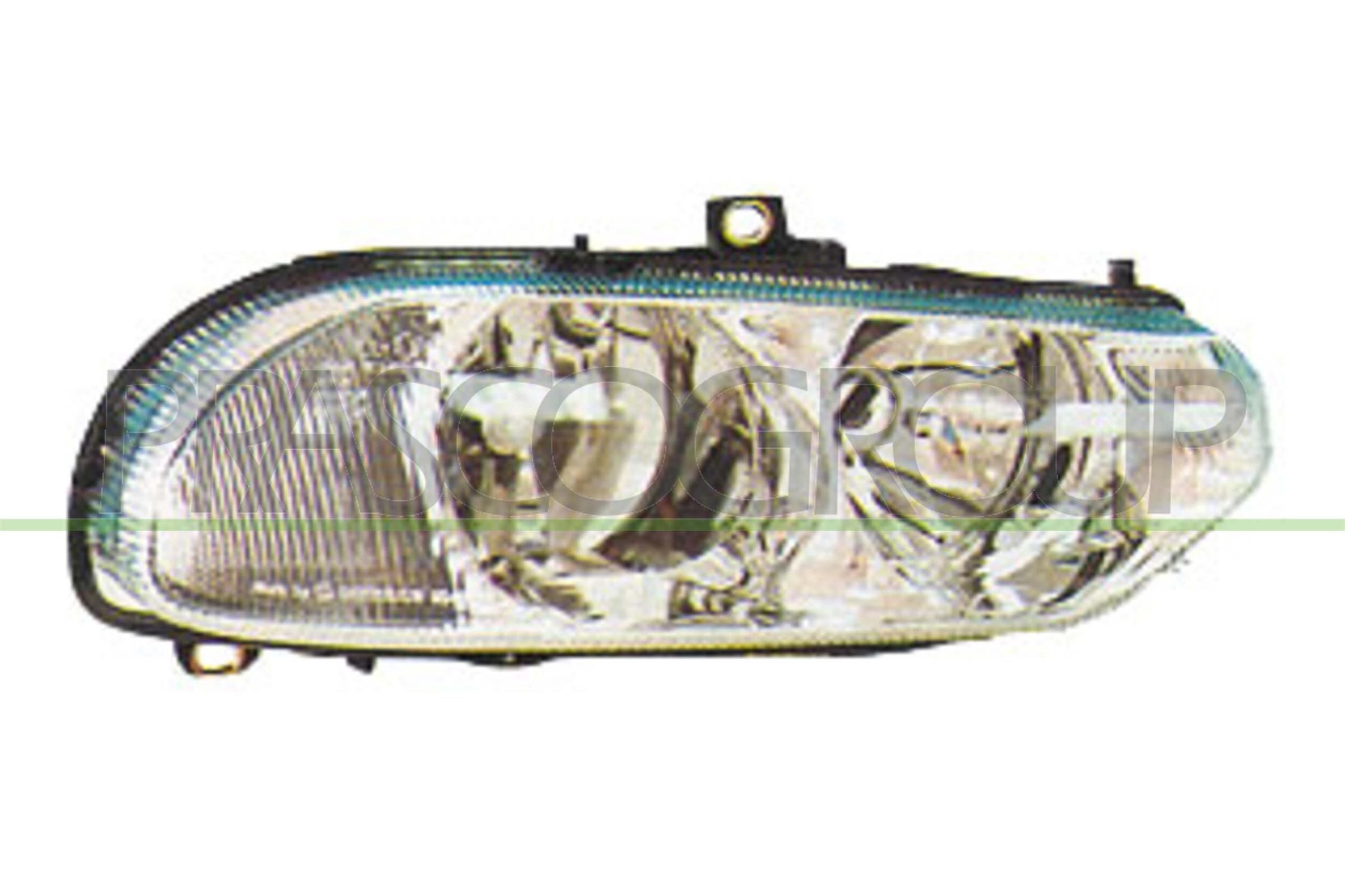 PRASCO AA0804924 Headlight Left, H1, H7, white, with indicator, for right-hand traffic, without motor for headlamp levelling