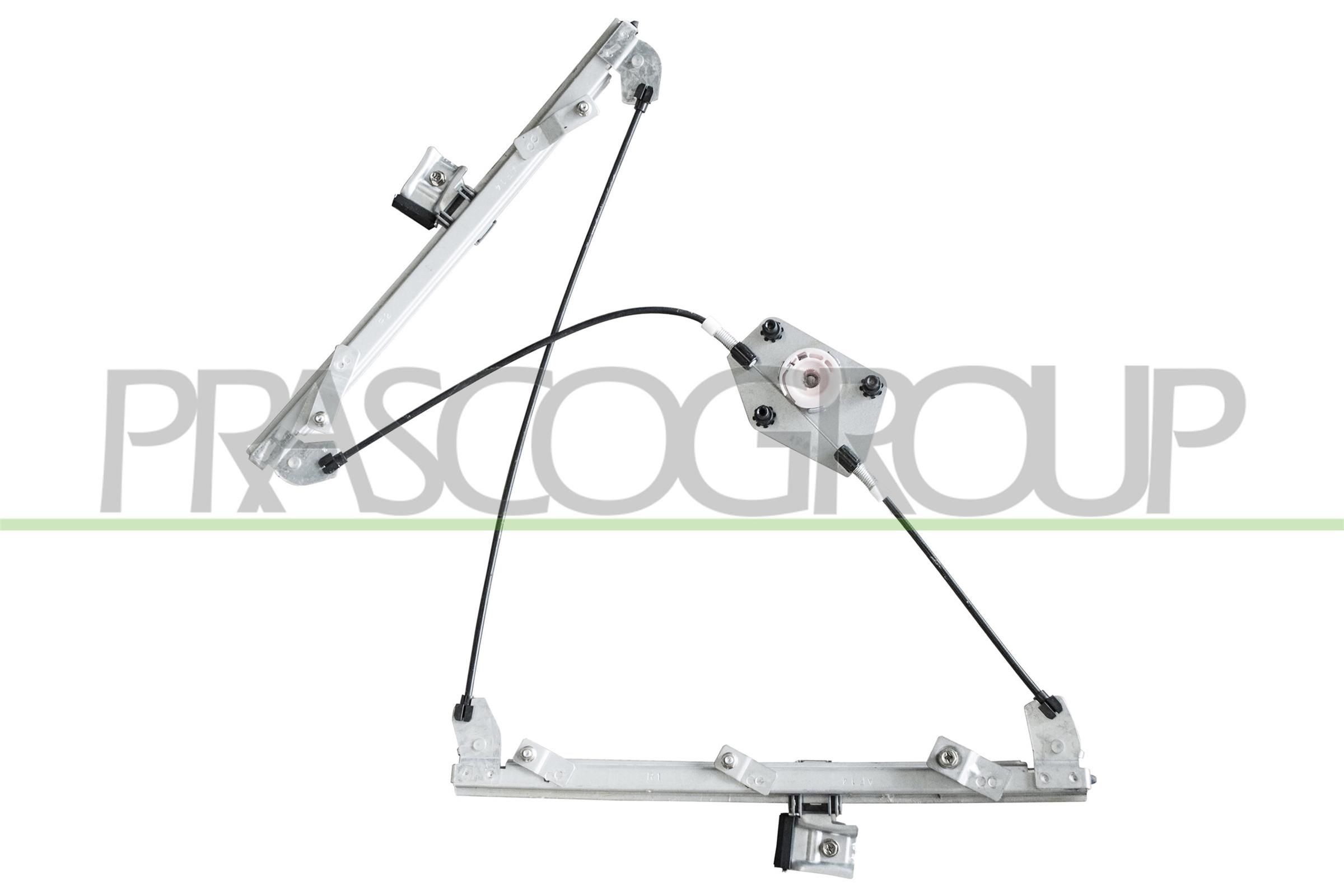 PRASCO AA090W023 Window regulator Right Front, Operating Mode: Electric, without electric motor