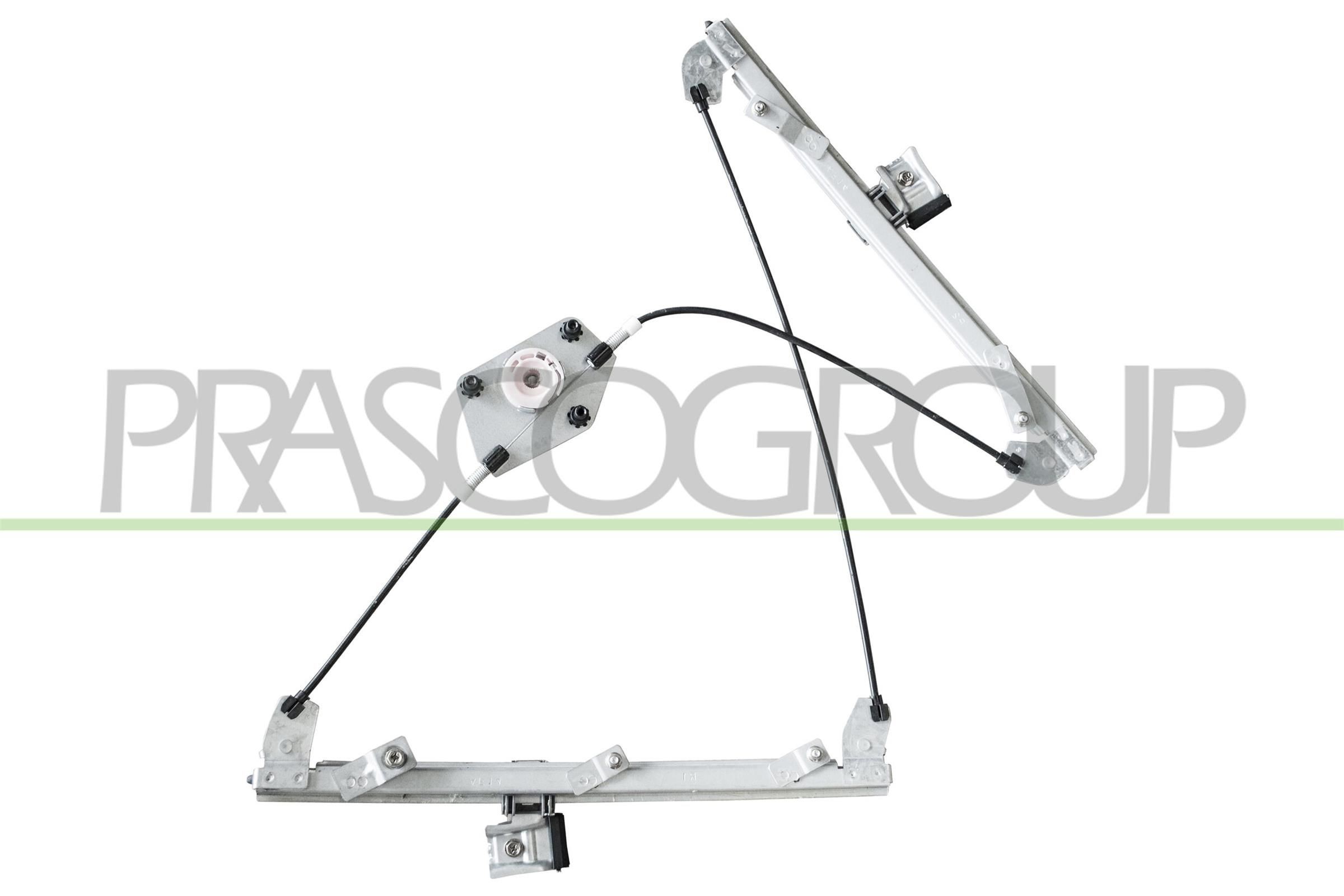 PRASCO AA090W024 Window regulator Left Front, Operating Mode: Electric, without electric motor