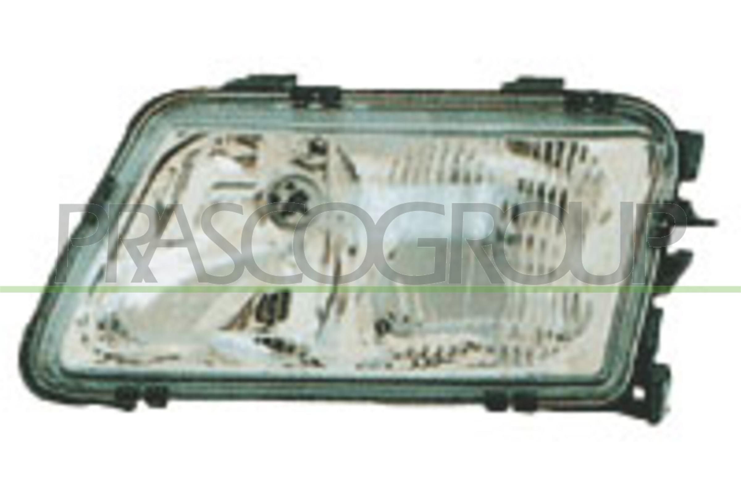 PRASCO AD0164904 Headlight Left, H7, H1, without motor for headlamp levelling