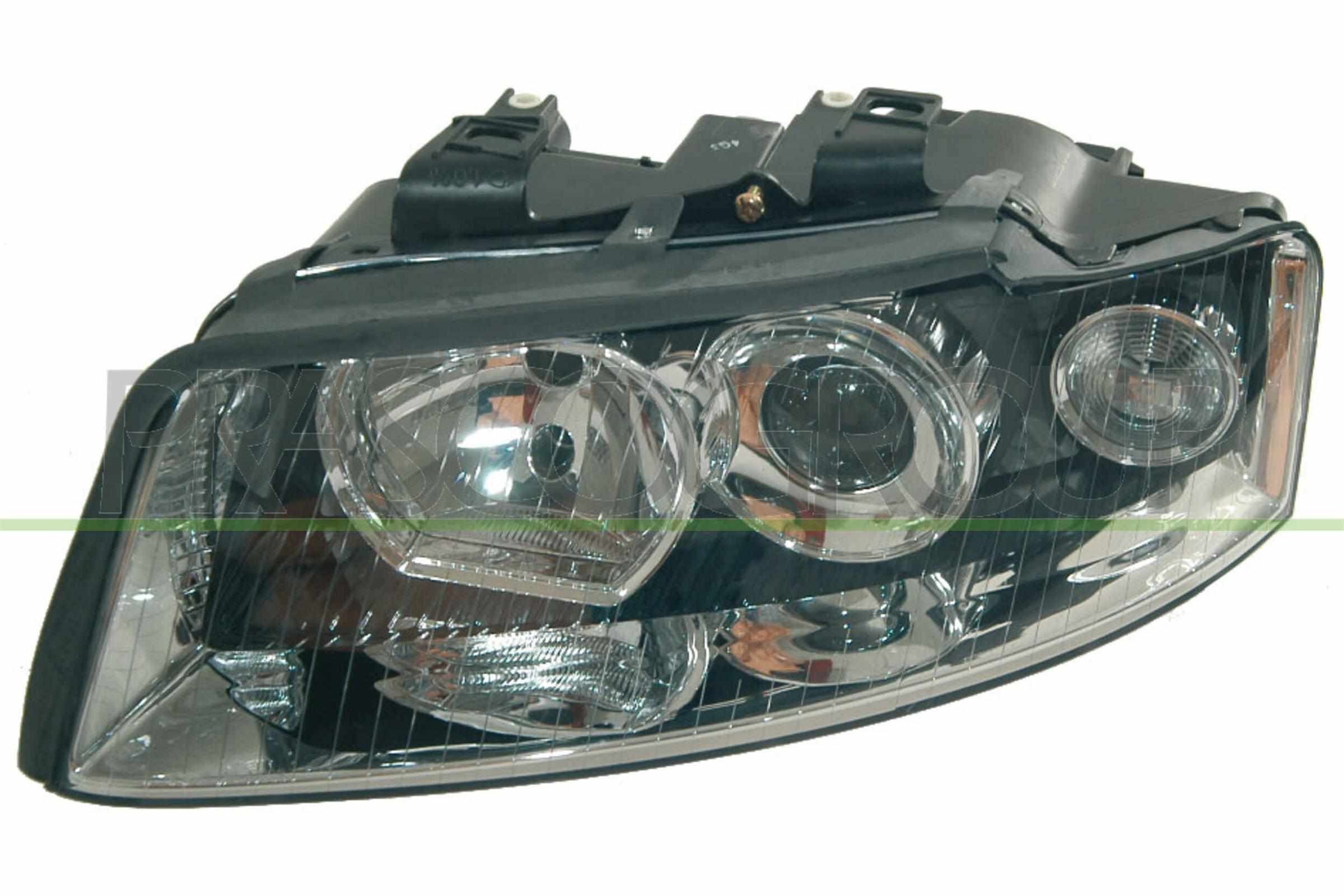 PRASCO AD0204904 Headlight Left, H7/H7, Crystal clear, with indicator, for right-hand traffic, with bulb holder, without motor for headlamp levelling