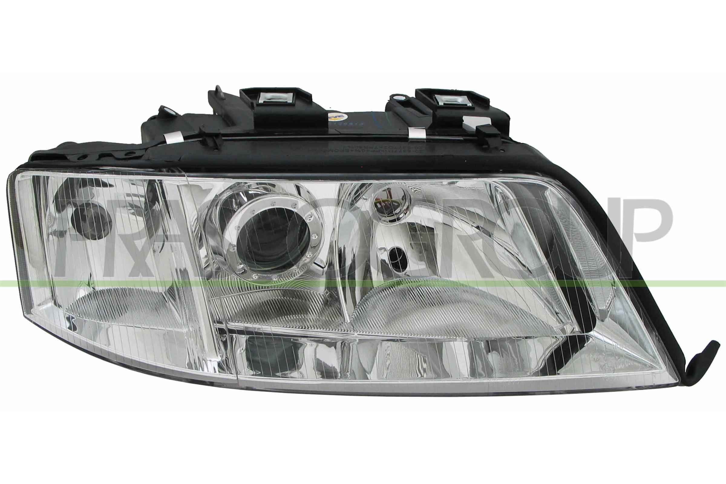 PRASCO AD0324901 Headlight Right, H1, H7, Crystal clear, with indicator, for right-hand traffic, without motor for headlamp levelling