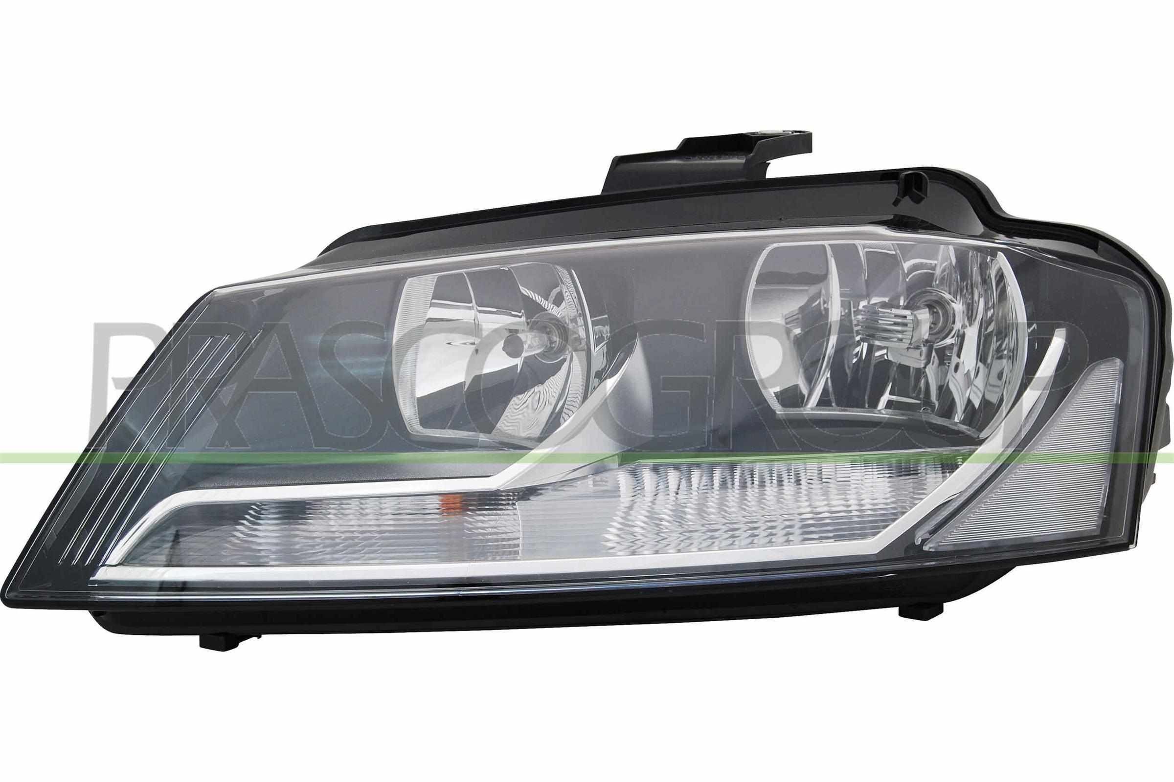 PRASCO AD3224903 Headlight Right, H7/H7, with daytime running light, with motor for headlamp levelling