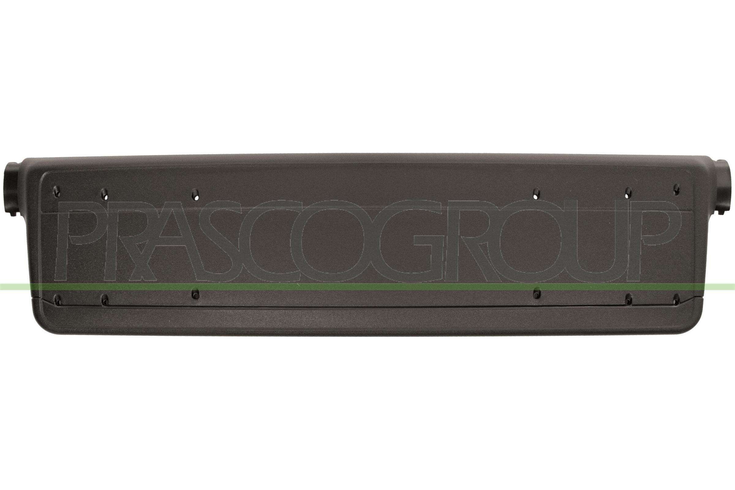 PRASCO Front, black, frameless Number plate surround BM0191539 buy