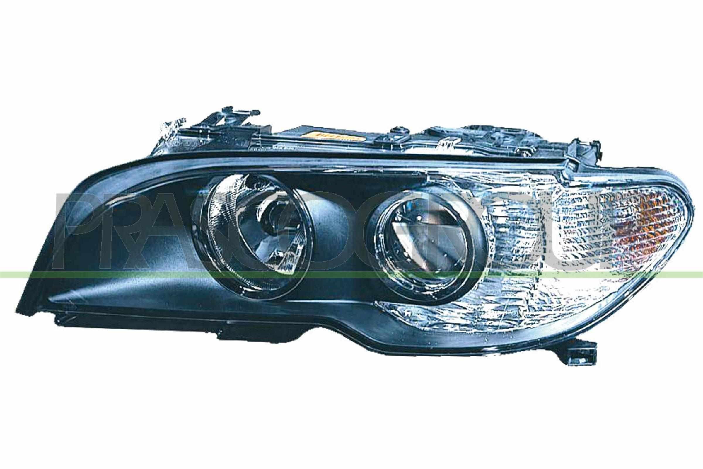 PRASCO Left, H7/H7, FF, white, for right-hand traffic, with electric motor, with motor for headlamp levelling Left-hand/Right-hand Traffic: for right-hand traffic, Frame Colour: black Front lights BM0224904 buy