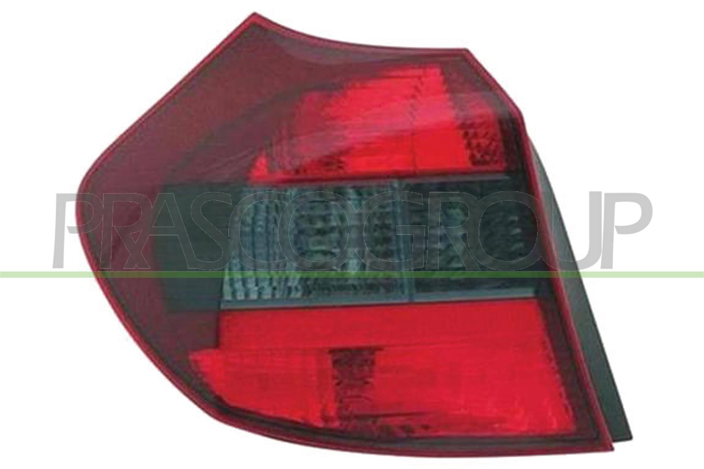 BM1204183 PRASCO Tail lights BMW Right, red, without bulb holder