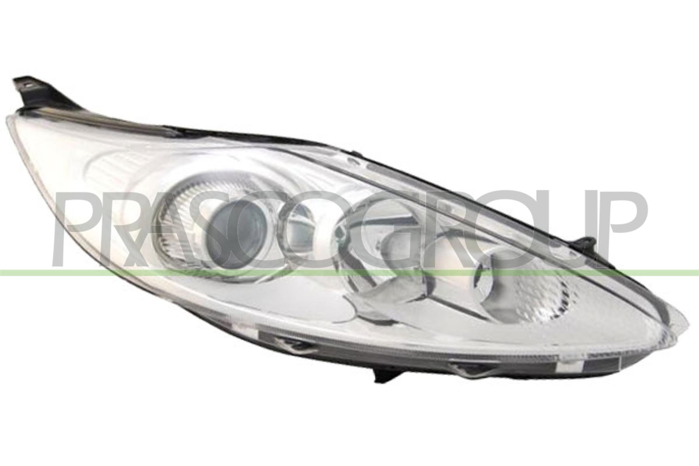 PRASCO FD3444913 Headlight Right, H1, H7, chrome, with motor for headlamp levelling
