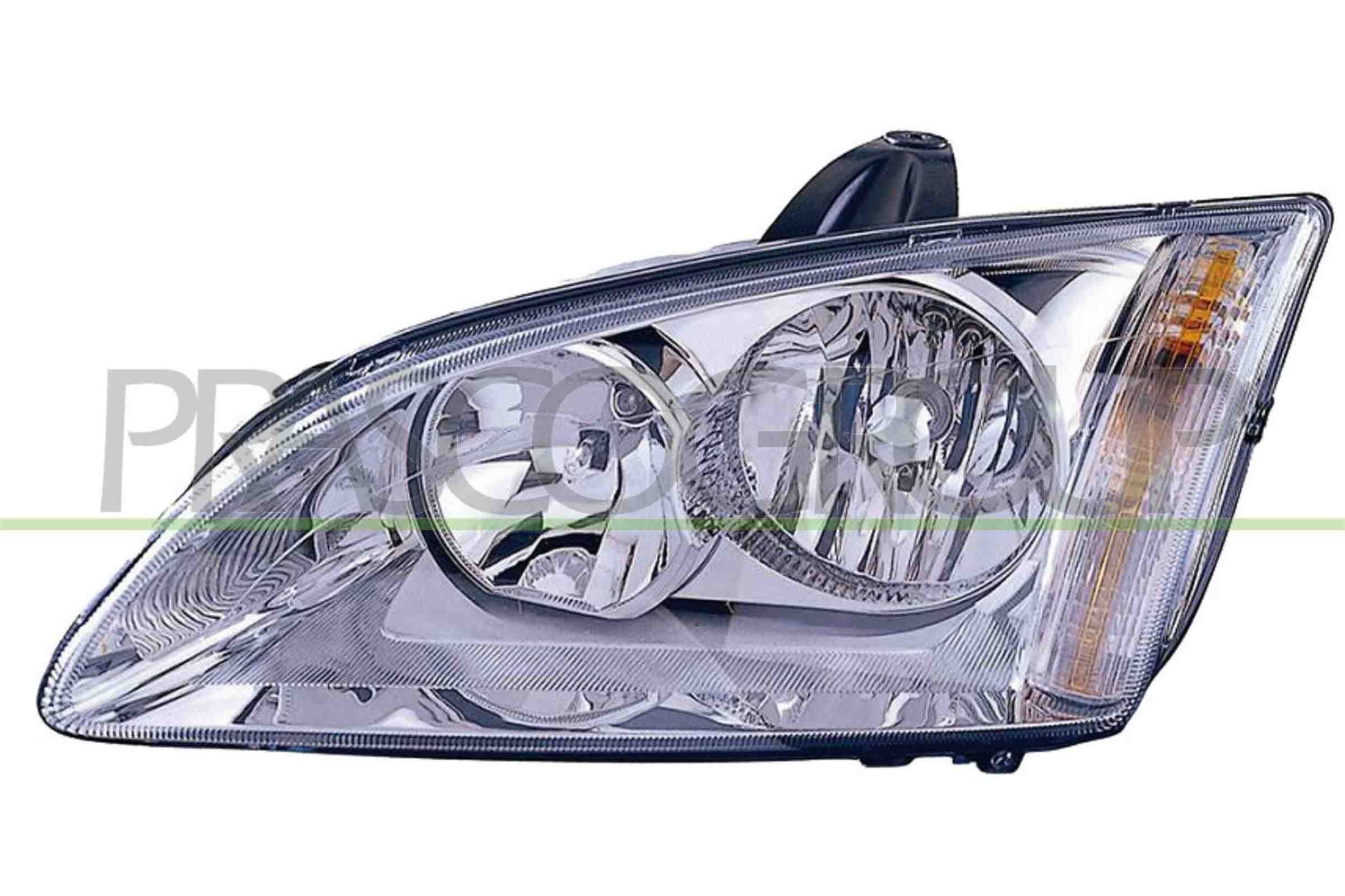PRASCO FD4244904 Headlight Left, H7, H1, chrome, without motor for headlamp levelling