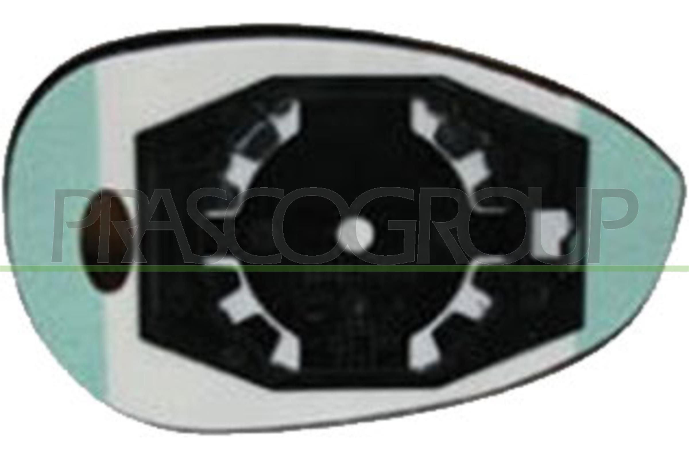 PRASCO FT0307504 Vetro specchietto retrovisore Sx
