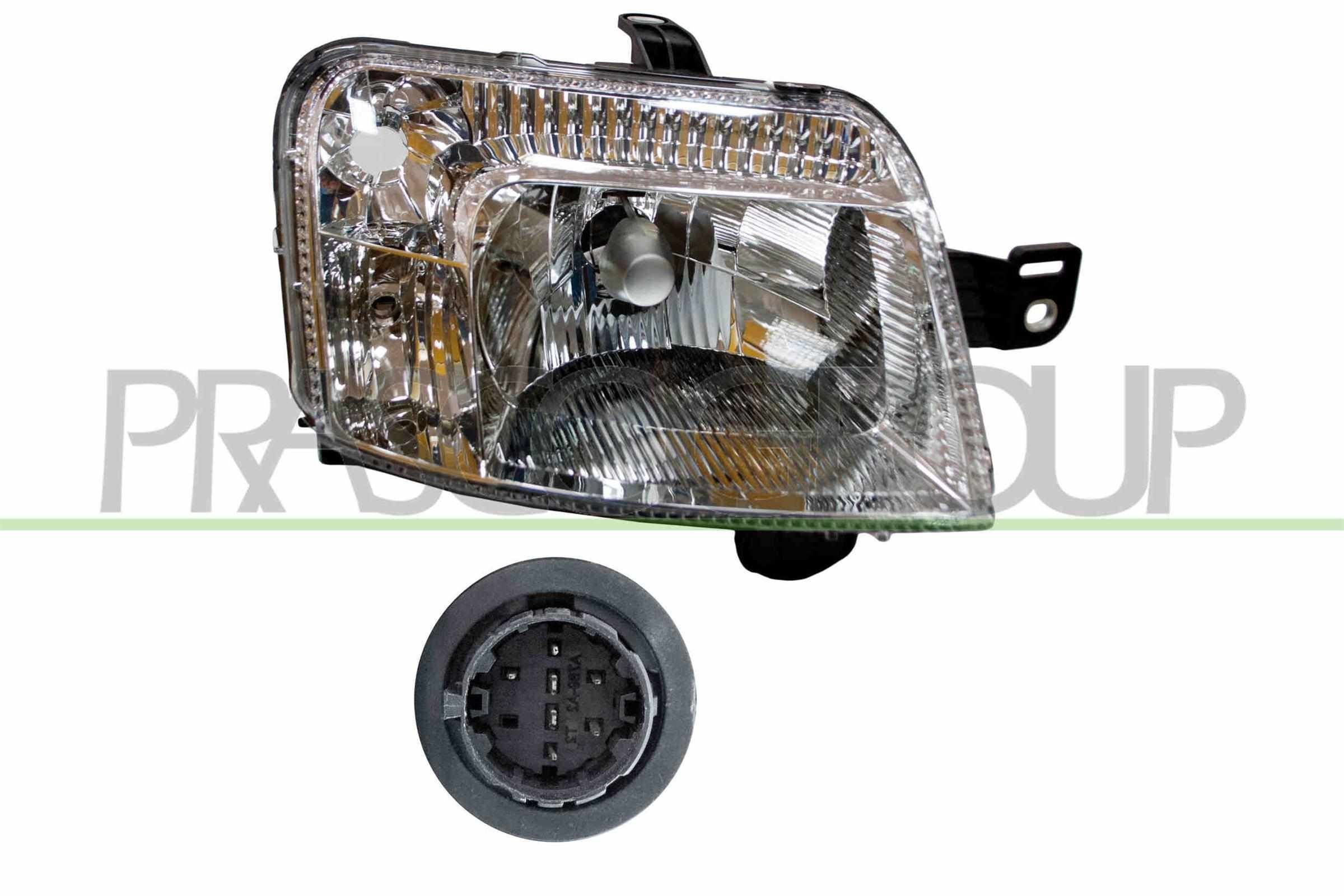 Scheinwerfer Depo H4 links passt für Fiat Panda/Classic (169) ab Baujahr  03-10 inklusive Leuchtmittel/