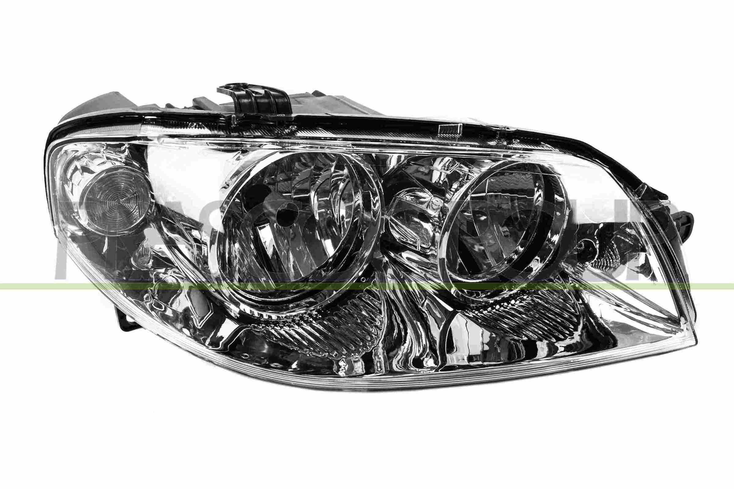PRASCO FT3404903 Headlight Right, H1, H7, H7/H1, Crystal clear, for right-hand traffic, without electric motor, without motor for headlamp levelling