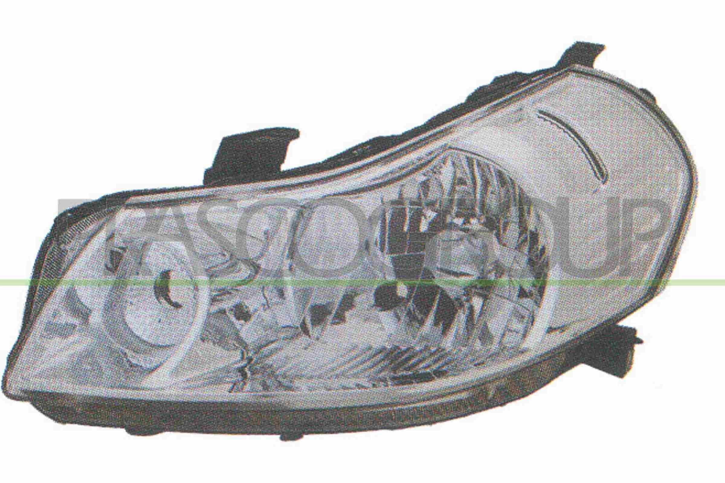 PRASCO Left, H4, with motor for headlamp levelling Front lights FT3604814 buy