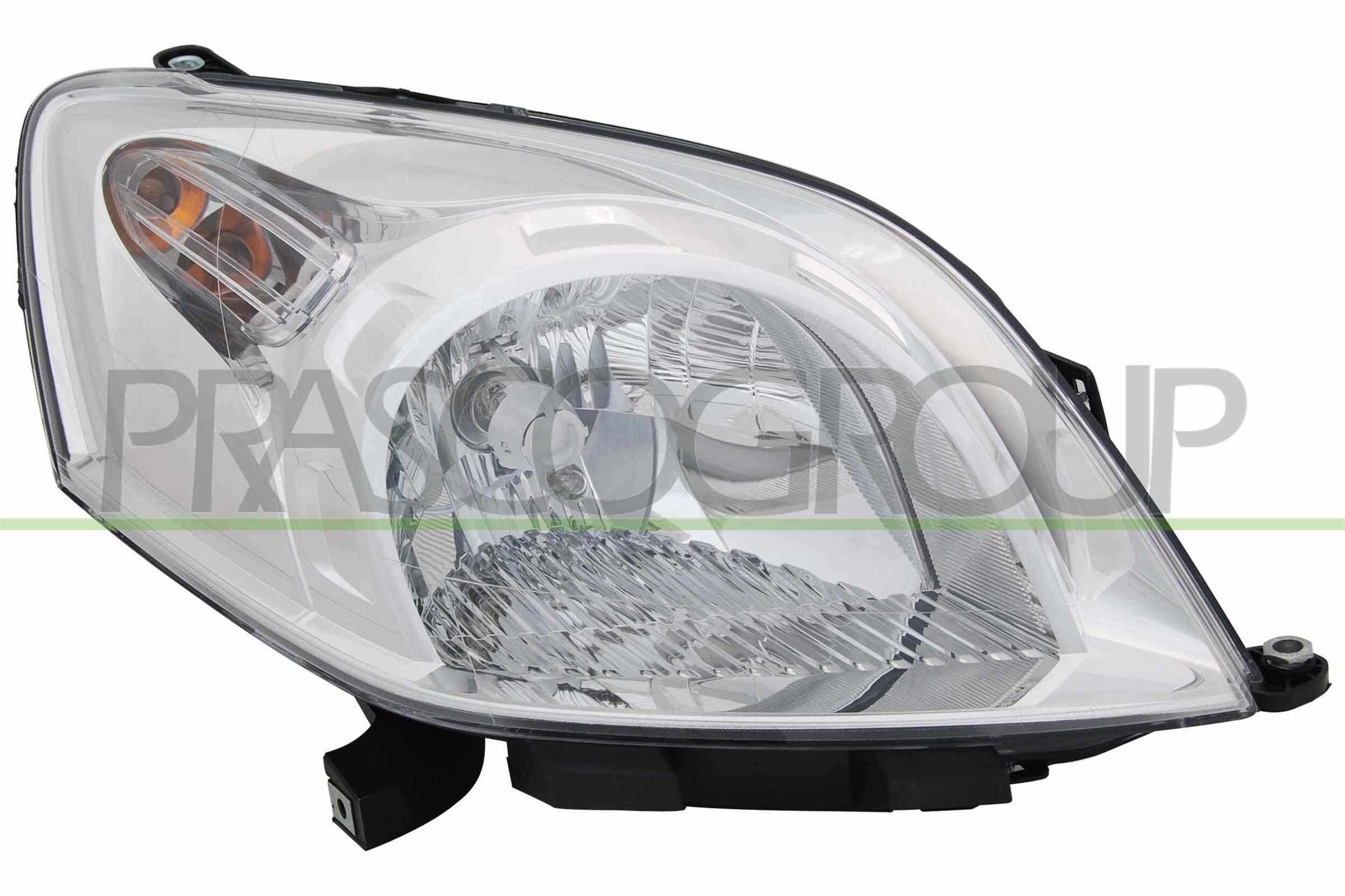 PRASCO FT9074813 Headlight Right, H4, with motor for headlamp levelling