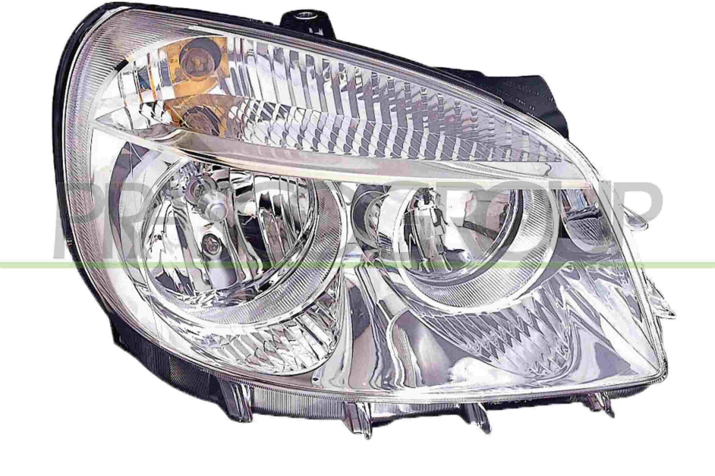PRASCO FT9094903 Headlight Right, H1/H7, H1, H7, Crystal clear, without motor for headlamp levelling