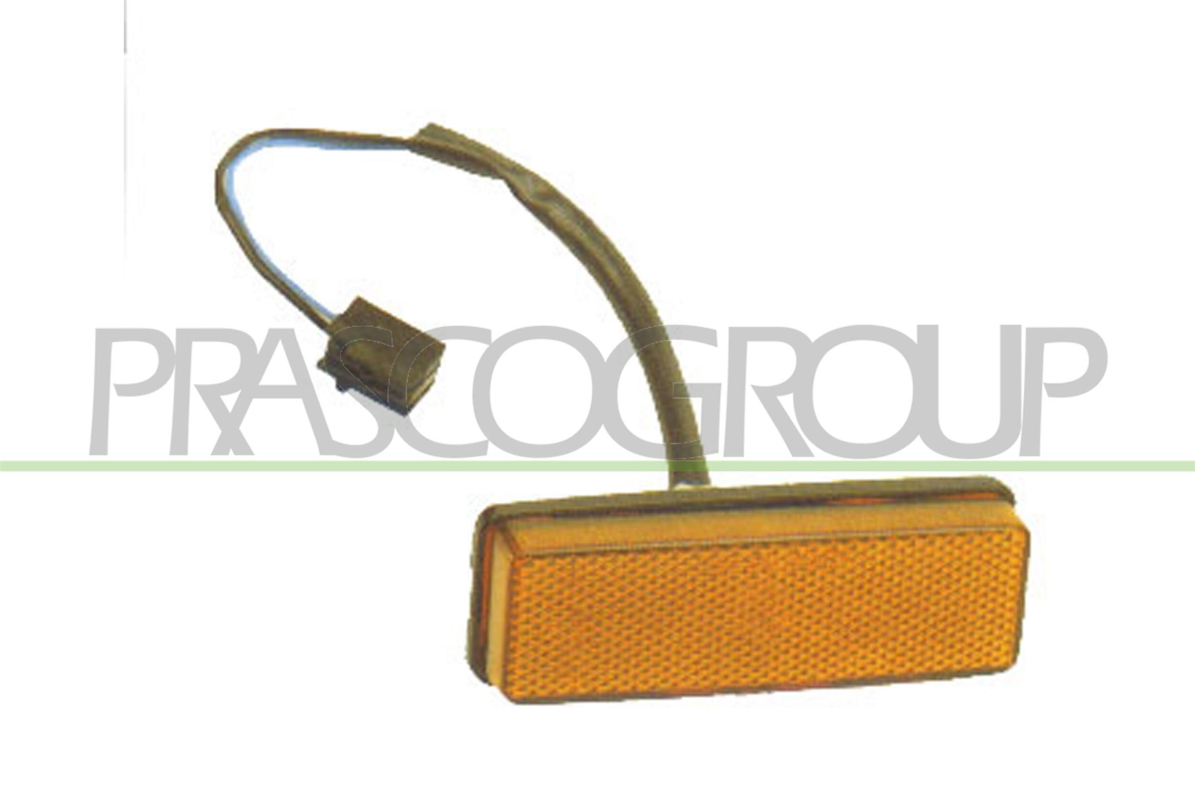 FT9174039 PRASCO Side indicators ROVER yellow, Left Front, Right Front, lateral installation, with bulb holder
