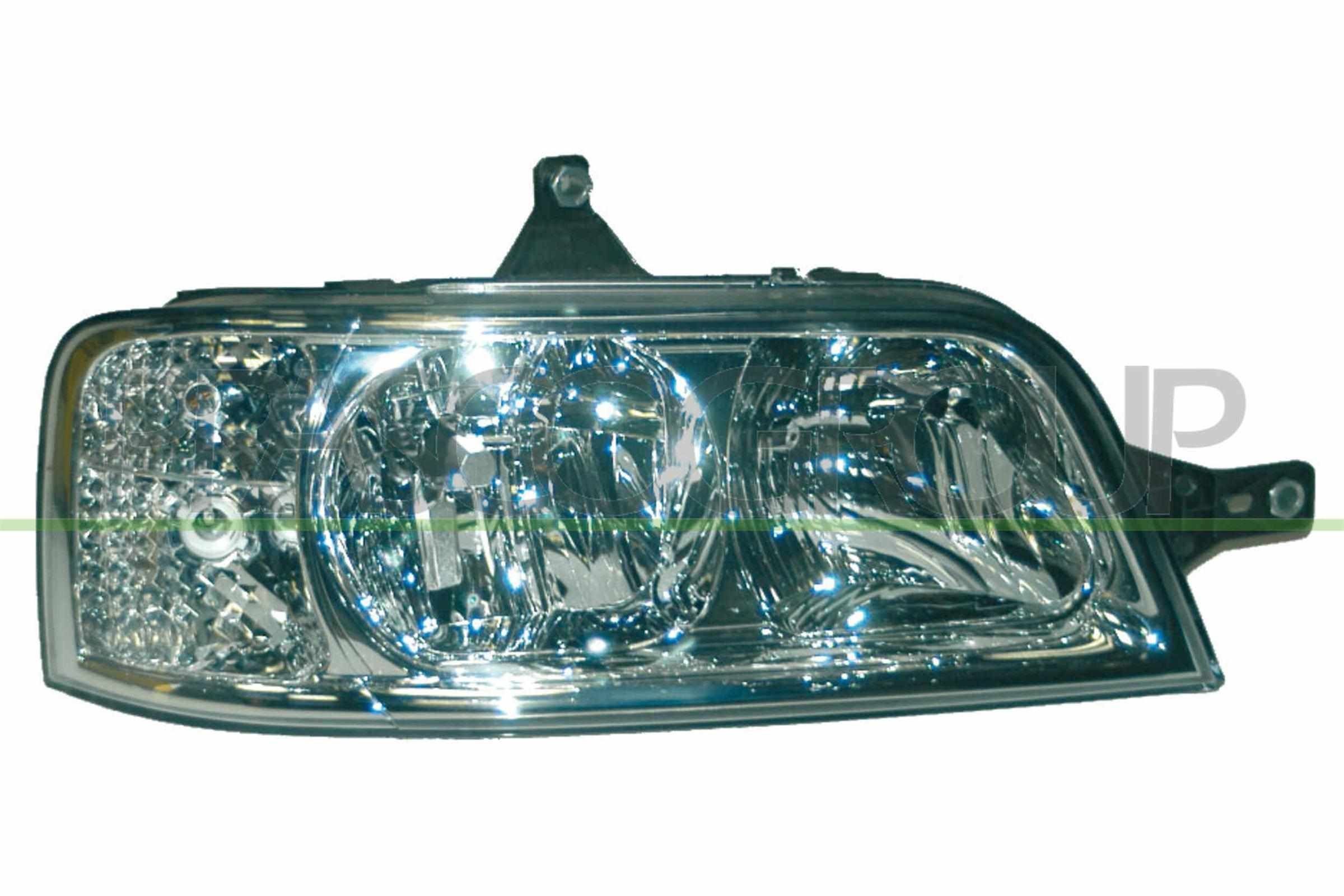 PRASCO FT9204903 Headlight Right, H1, H1/H7, H7, Crystal clear, with indicator, for right-hand traffic, with bulb holder, without motor for headlamp levelling