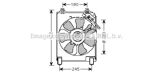PRASCO HD7526 Fan, radiator HONDA experience and price
