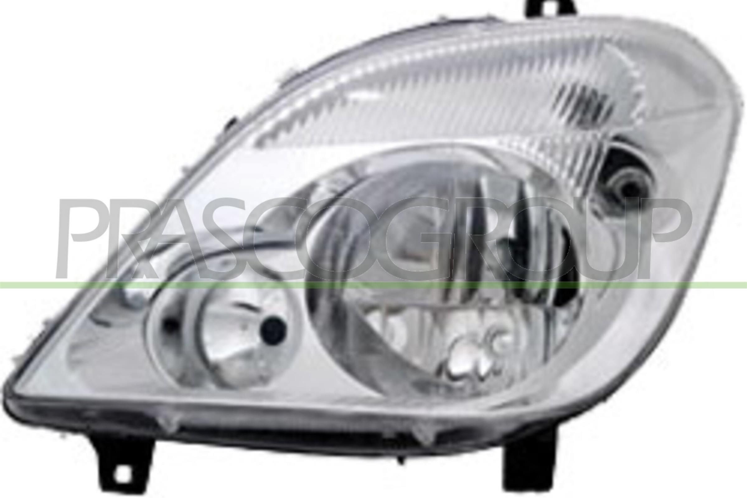 PRASCO Left, H7/H7, Crystal clear, without front fog light, for right-hand traffic, without electric motor, with motor for headlamp levelling Left-hand/Right-hand Traffic: for right-hand traffic Front lights ME9194904 buy