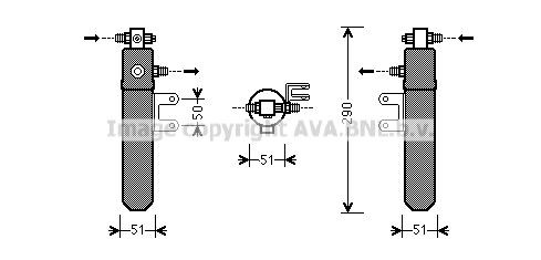 PRASCO MED229 Klimatrockner für MERCEDES-BENZ ACTROS LKW in Original Qualität