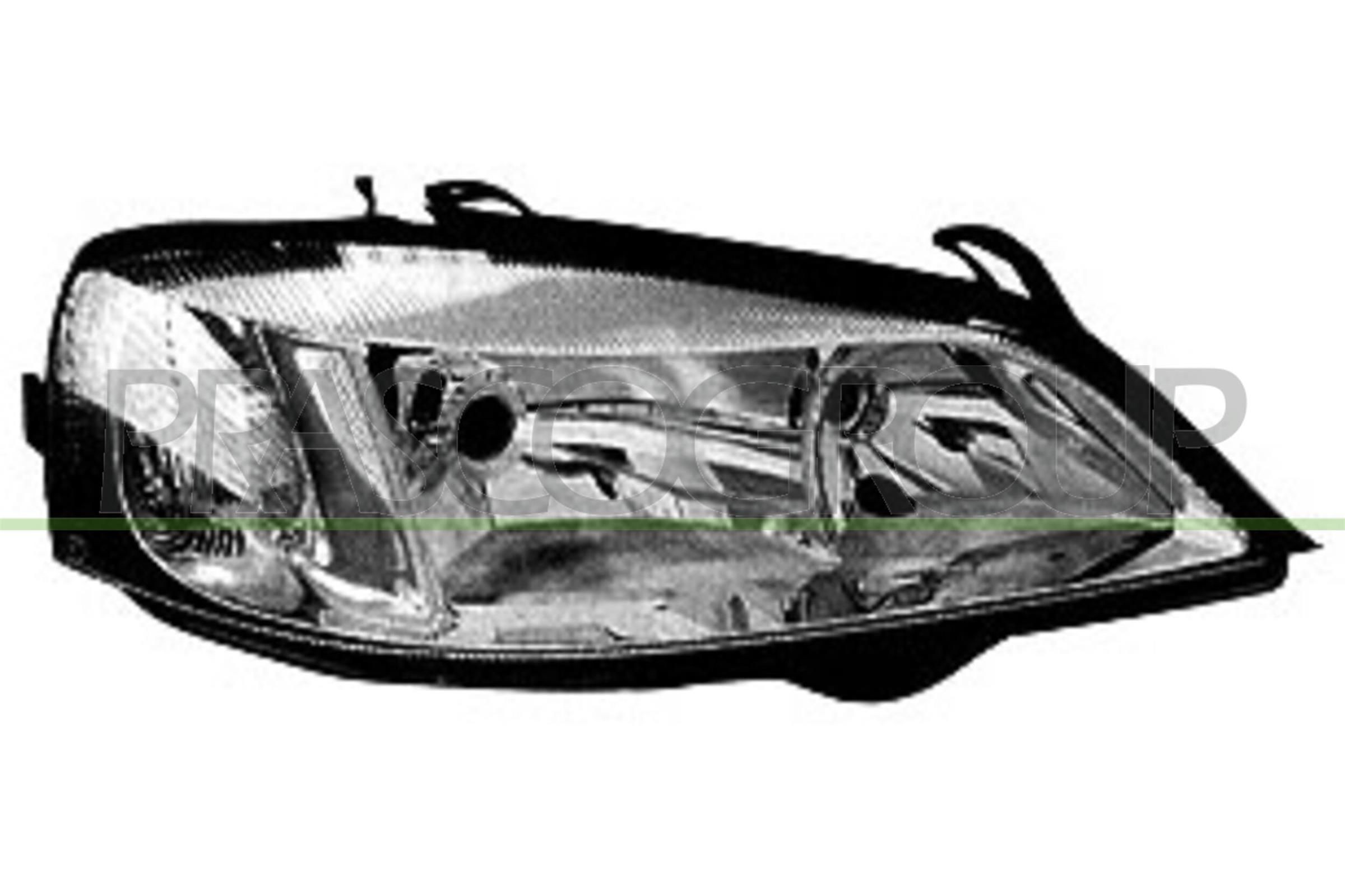PRASCO OP0174825 Headlight Right, H7, HB3, without motor for headlamp levelling