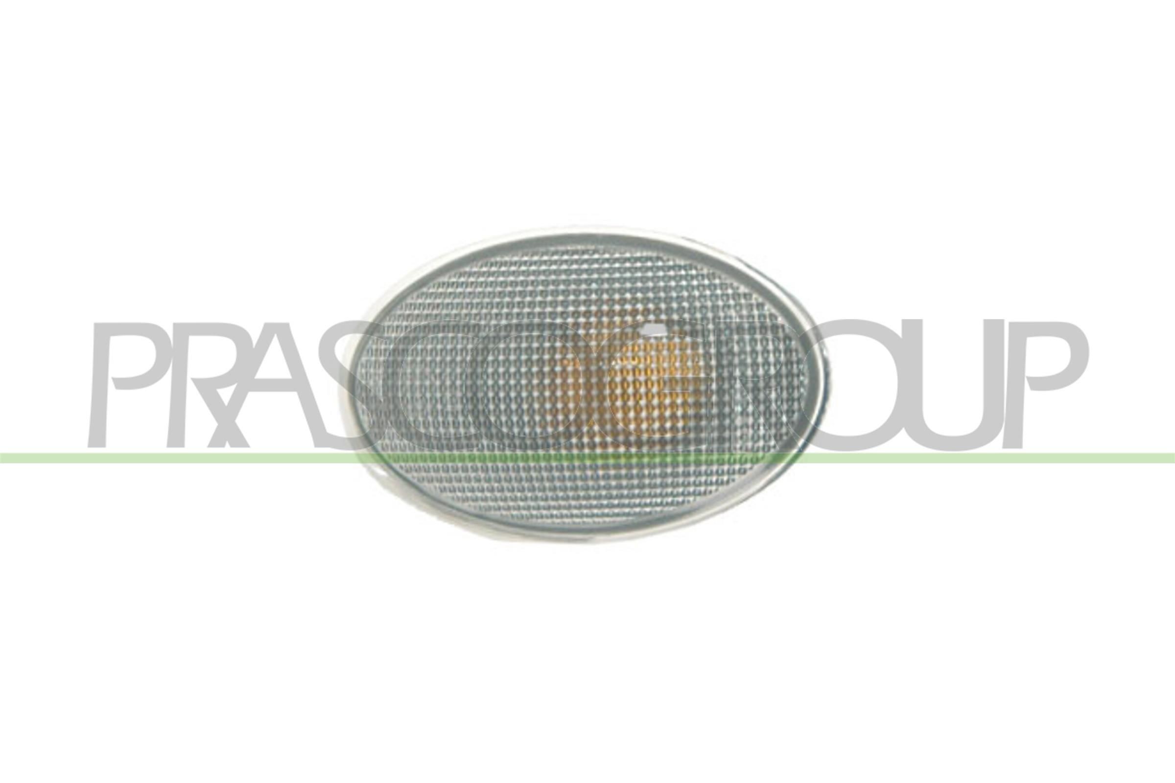 PRASCO OP0304141 Side indicator white, both sides, lateral installation, without bulb holder