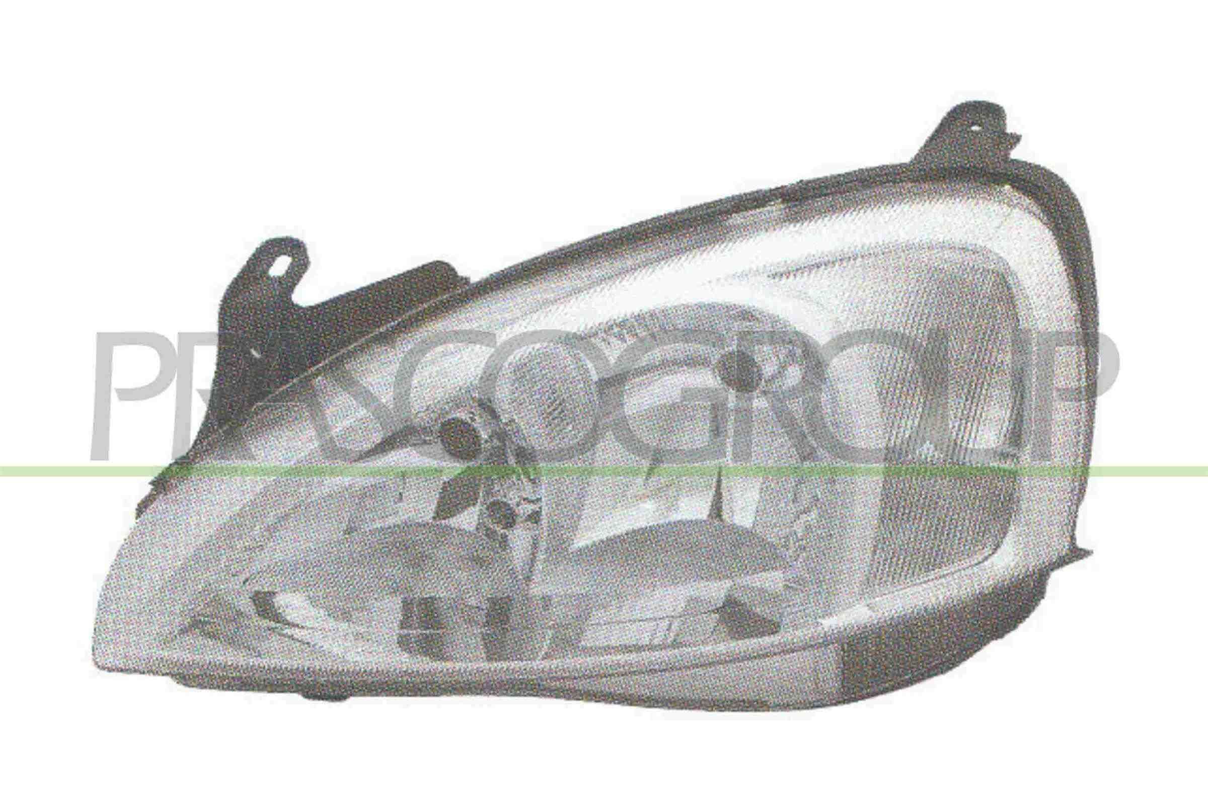 PRASCO OP0304913 Headlight Right, H7/H7, with motor for headlamp levelling