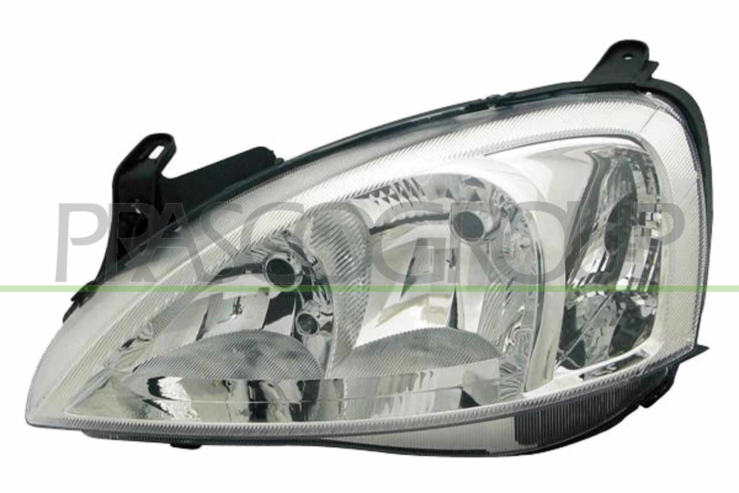 PRASCO OP0304933 Headlight Right, H7/H7, with motor for headlamp levelling