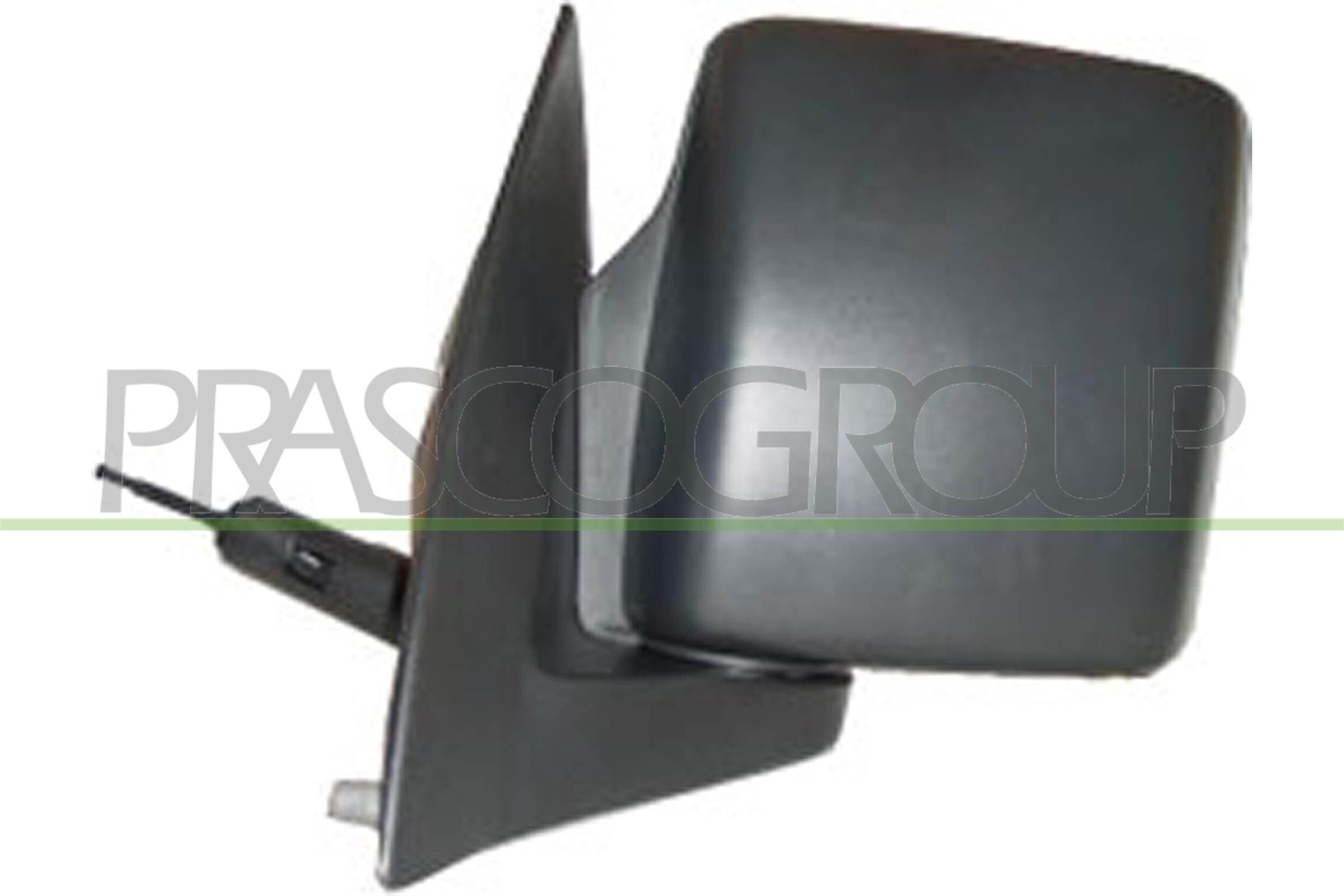 PRASCO Left, black, Manual, Internal Adjustment, Control: linkage, Convex Side mirror OP0317114 buy