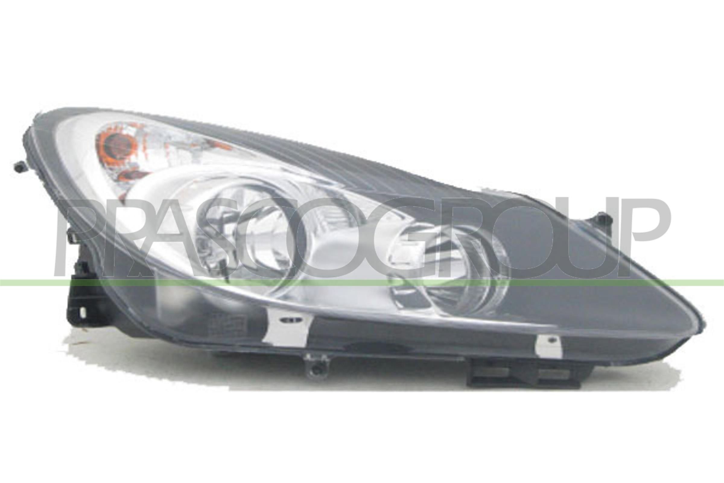 Opel CORSA Headlights 7463636 PRASCO OP0344915 online buy