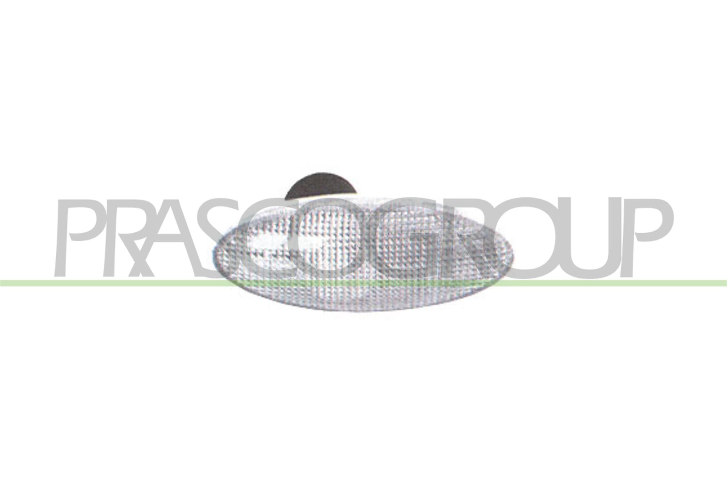 OP0524141 PRASCO Side indicators OPEL white, both sides, lateral installation, with bulb holder