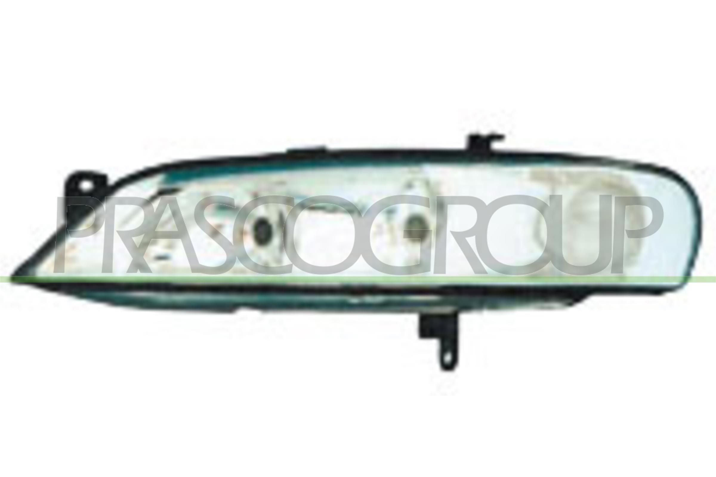 PRASCO OP0544903 Headlight Right, H7/H7, white, with indicator, for right-hand traffic, without motor for headlamp levelling