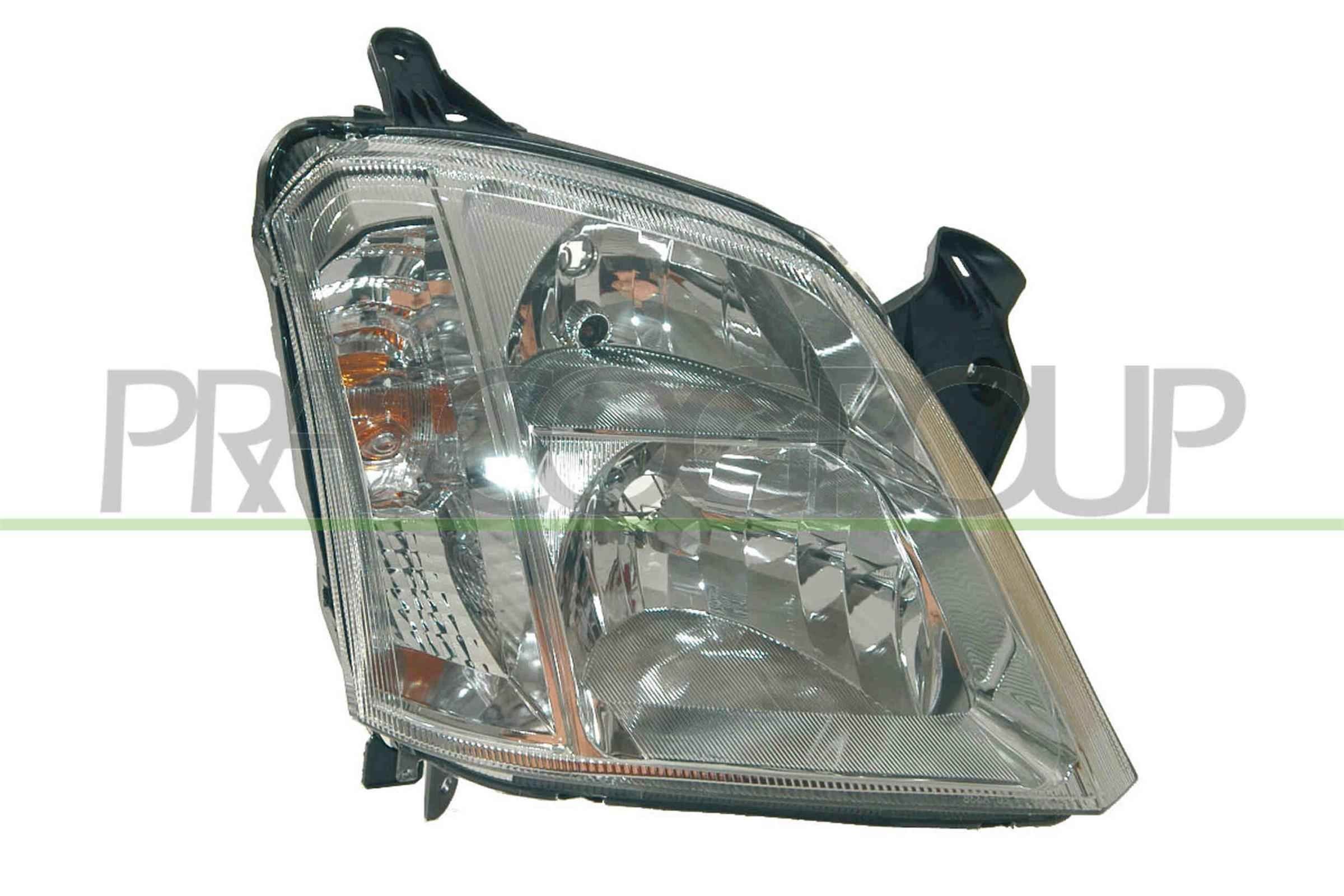 PRASCO OP3504903 Headlight Right, H1, H7, Crystal clear, with indicator, for right-hand traffic, with bulb holder, without motor for headlamp levelling