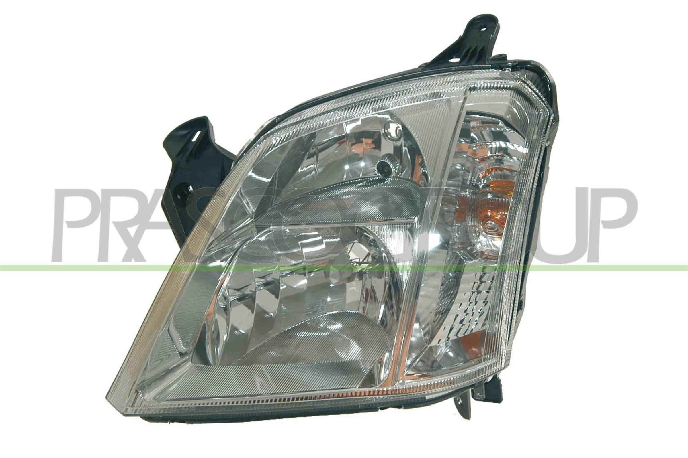 PRASCO OP3504904 Headlight Left, H1, H7, Crystal clear, with indicator, for right-hand traffic, with bulb holder, without motor for headlamp levelling