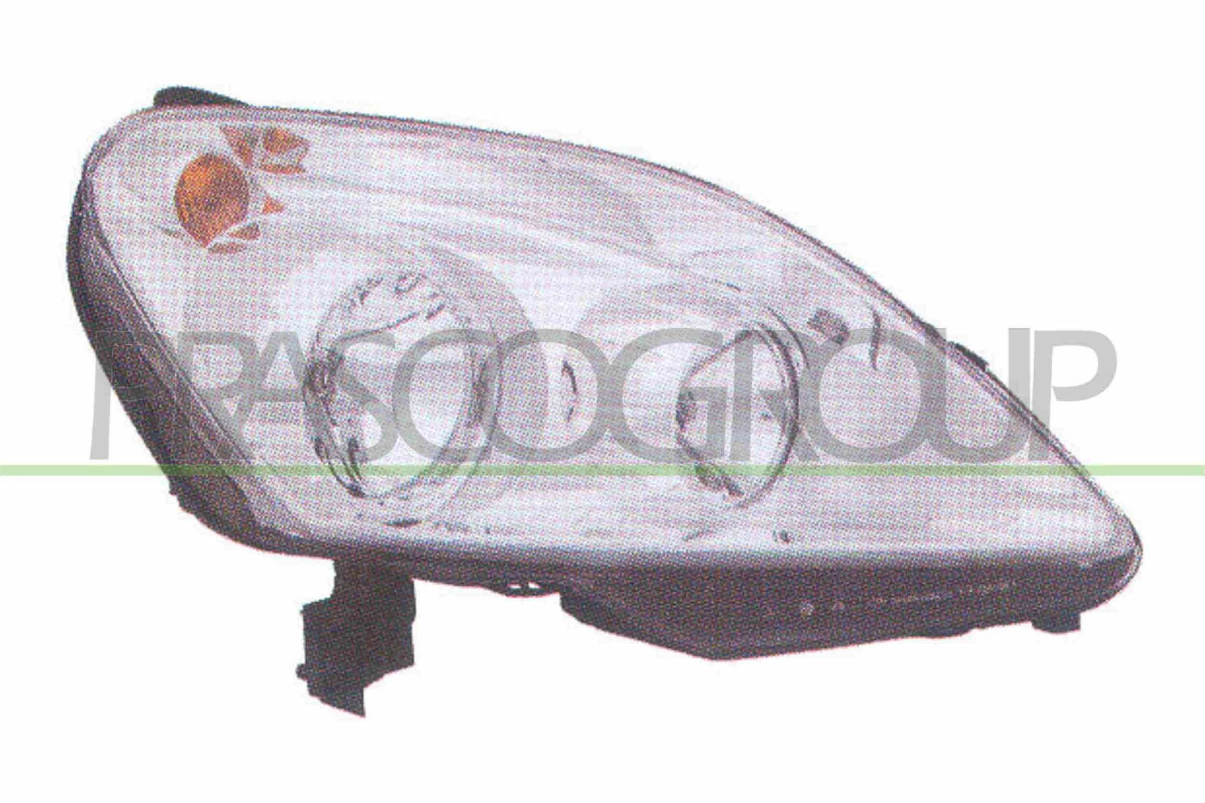 PRASCO OP7194903 Headlight Right, H7, H1, with motor for headlamp levelling