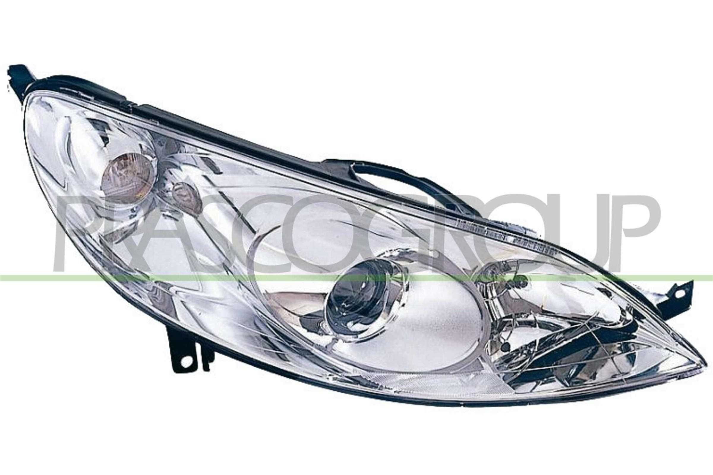 PRASCO PG0614903 Headlight Right, H7/H1, H7, H1, Crystal clear, for right-hand traffic, with electric motor, with motor for headlamp levelling