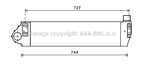 Renault LATITUDE Intercooler charger 7466200 PRASCO RT4482 online buy