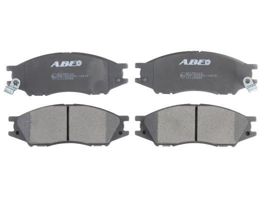 ABE Front Axle, with acoustic wear warning Height: 48,4mm, Width: 135mm, Thickness: 15,3mm Brake pads C11100ABE buy