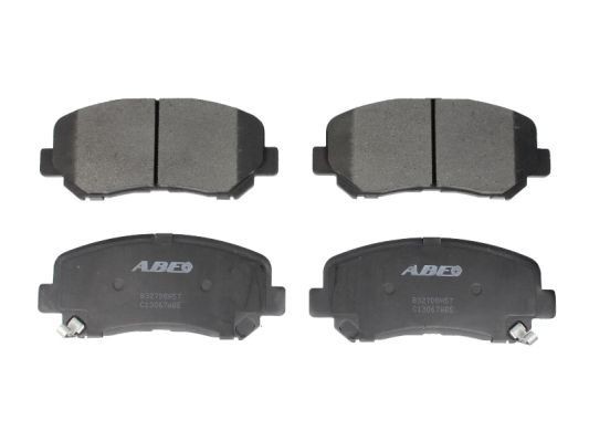 ABE C13067ABE Brake pad set Front Axle, incl. wear warning contact