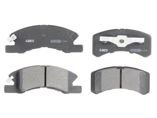 ABE C16014ABE Brake pad set Front Axle, not prepared for wear indicator