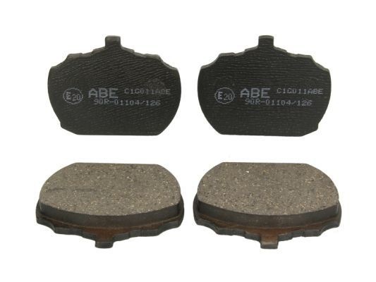 ABE C1G011ABE Brake pad set Front Axle, not prepared for wear indicator