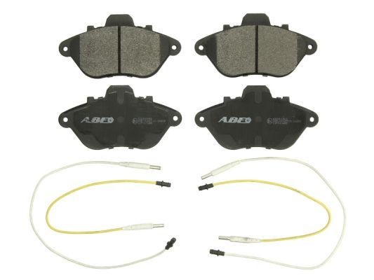ABE C1P011ABE Brake pad set Front Axle, with acoustic wear warning