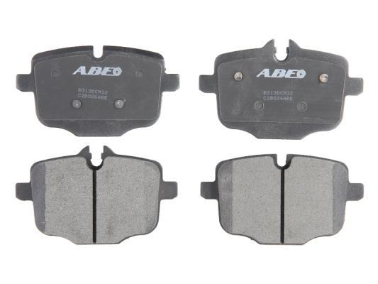 ABE C2B026ABE Brake pad set Rear Axle, not prepared for wear indicator
