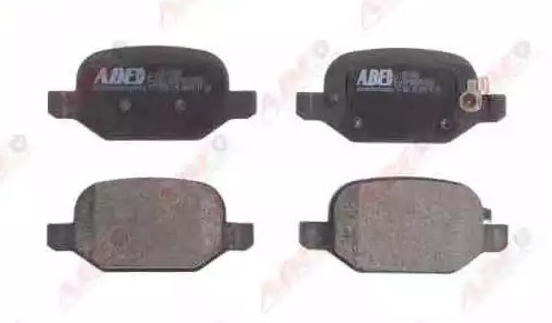ABE C2F014ABE Brake pad set Rear Axle, not prepared for wear indicator