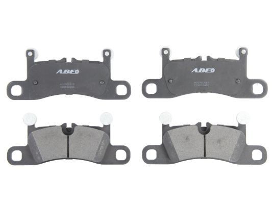 ABE Rear Axle, not prepared for wear indicator Height: 76mm, Width: 187,4mm, Thickness: 17mm Brake pads C2W032ABE buy
