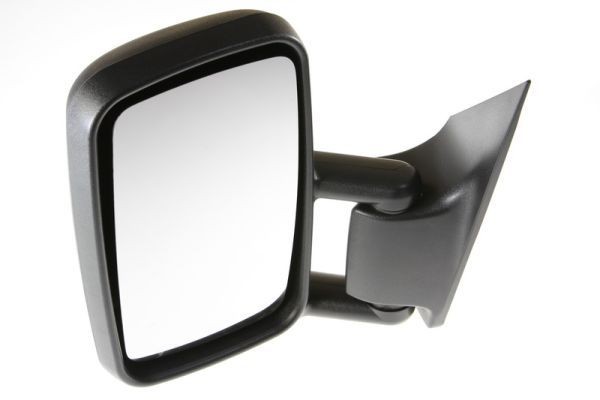 BLIC 5402-04-9291913P Wing mirror Left, black, Manual, Convex, Short mirror arm