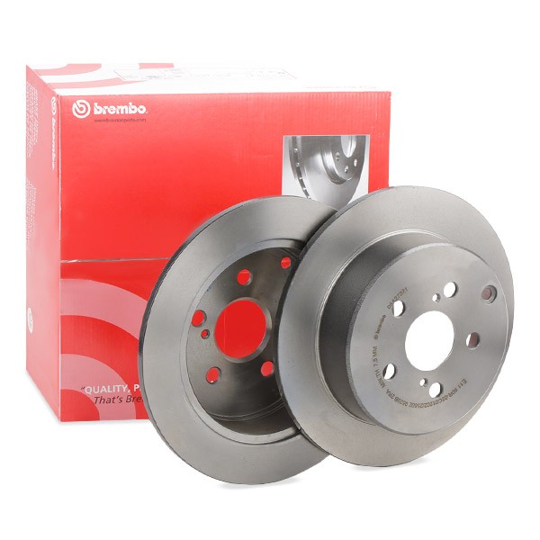 BREMBO Disques De Frein TOYOTA 08.A273.21 4243120390,4243120420,4243132111 Frein à Disque,Disque de 