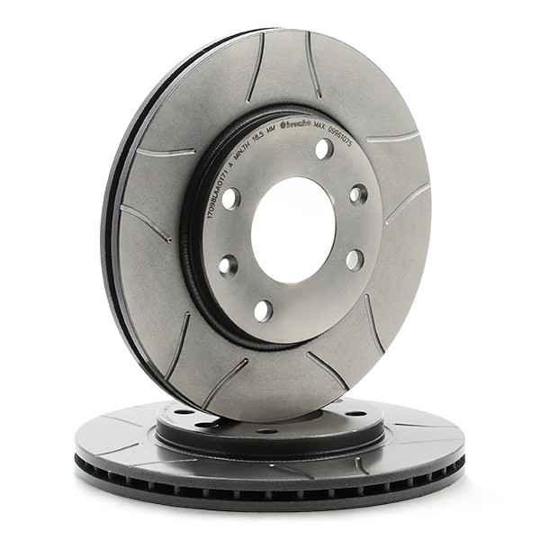 09961075 Brake disc BREMBO 09.9610.75 review and test