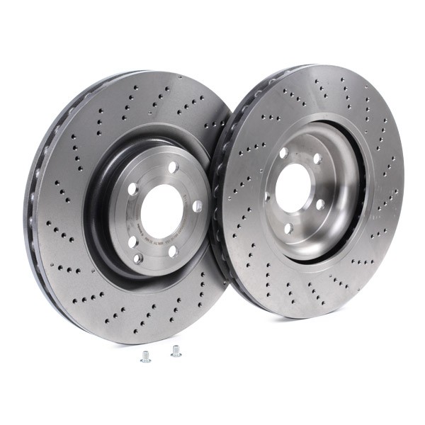 09B85551 Brake disc BREMBO 09.B855.51 review and test