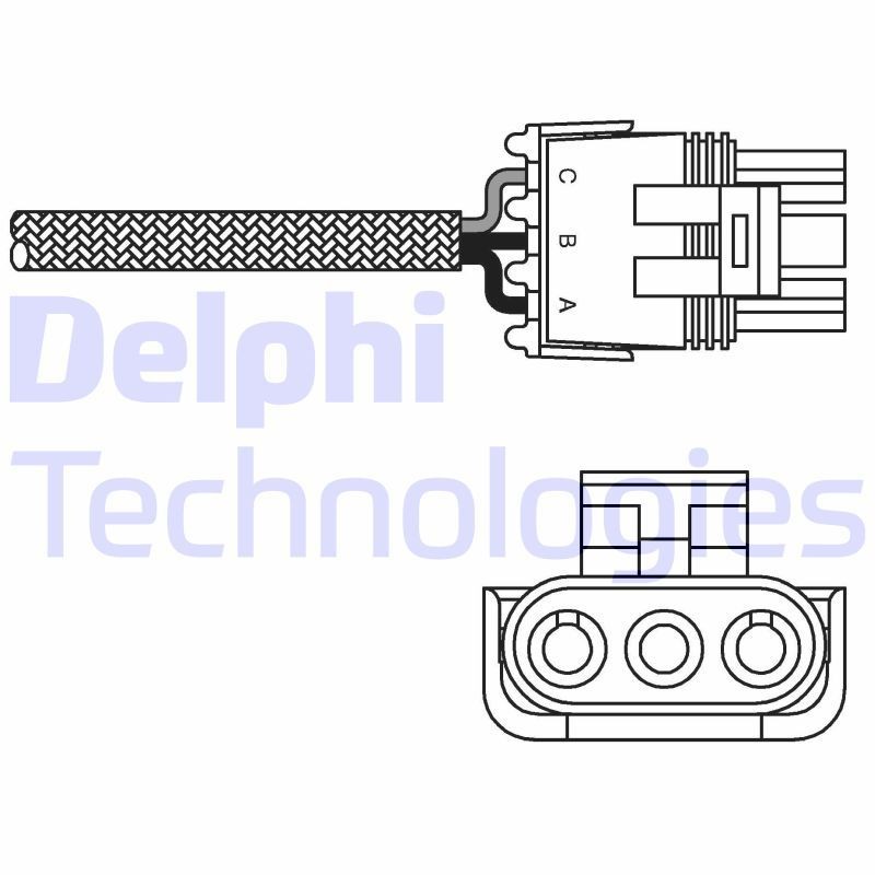 ES20046-11B1 DELPHI ES20046 Lambda sensor 56041004