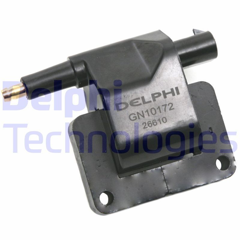 DELPHI GN10172-12B1 Ignition coil 2-pin connector, 12V, Connector Type SAE